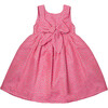 Bella Girl Dress, Pink Fluo - Dresses - 4