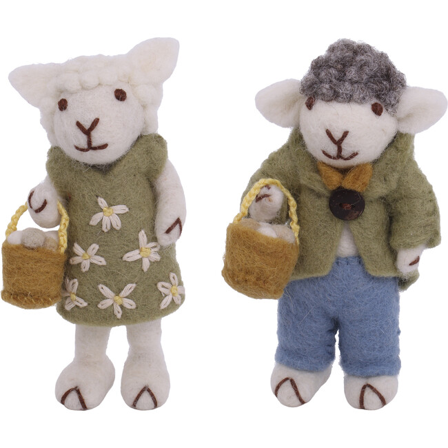 Sheep with Baskets