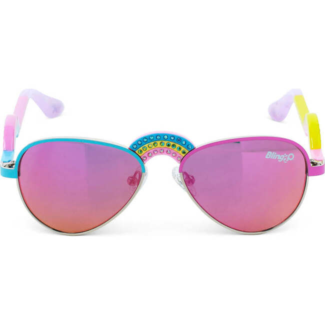 Ibiza Beach Sunglasses, Rising Rainbow