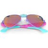 Hampton Beach Sunglasses, Suntan Turquoise - Sunglasses - 1 - thumbnail