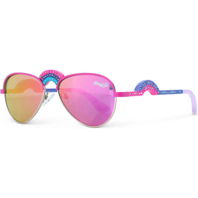 Ibiza Beach Sunglasses, Fuschia Flares - Sunglasses - 2