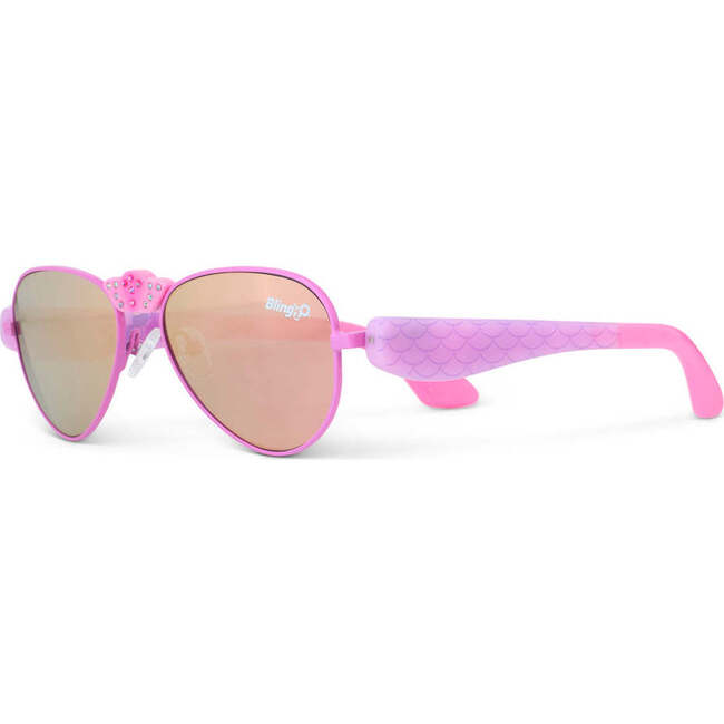 Hampton Beach Sunglasses, Bright Bubblegum - Sunglasses - 2