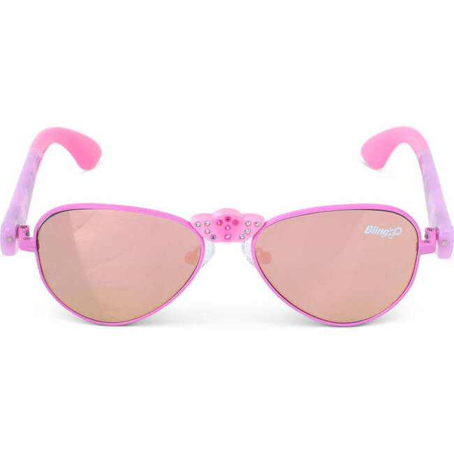 Hampton Beach Sunglasses, Bright Bubblegum - Sunglasses - 3