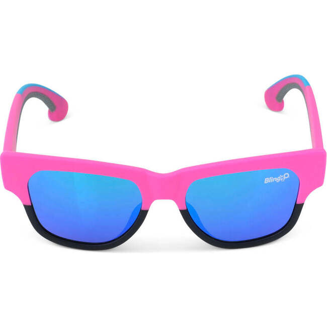 Fire Island Sunglasses, Sky Blue Pink - Sunglasses - 3