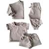 Recycled Cotton Set, Sand - Mixed Apparel Set - 1 - thumbnail