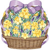 Daffodil Basket Placemat, Set of 12 - Tabletop - 1 - thumbnail