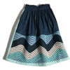 Women's Misty Mixed Media Skirt, Bay Mix - Skirts - 1 - thumbnail