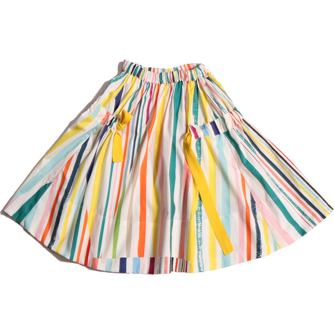 Women's Morgan Bustled Skirt, Rainbow