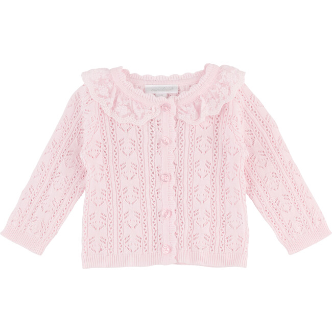 Sweater Cardigan, Pink