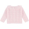 Sweater Cardigan, Pink - Cardigans - 3