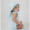 Romper & Hat Set, Blue - Rompers - 4