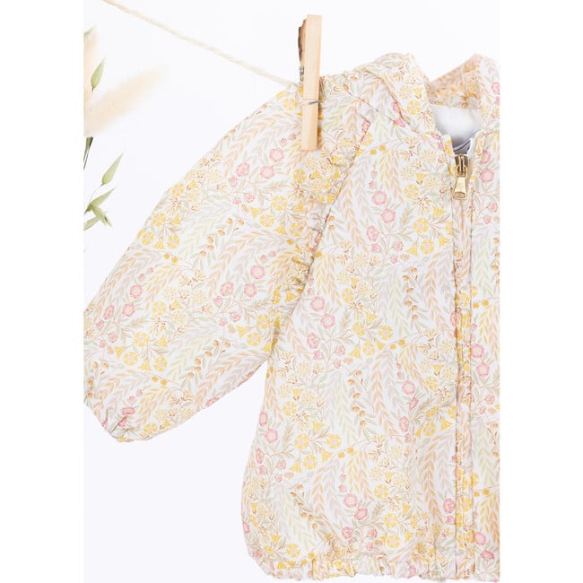 Liberty Floral Baby Jacket, Pink - Coats - 4