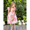 Rosa Ruffled Floral Dress, Pink - Dresses - 4
