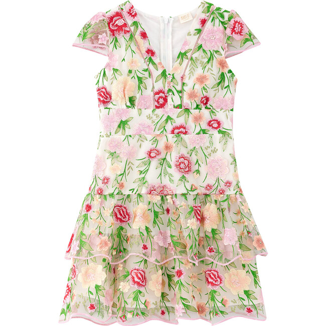 Poppy Embroidered Dress, Floral