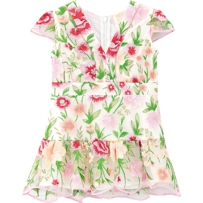 Poppy Embroidered Dress (Baby),Floral