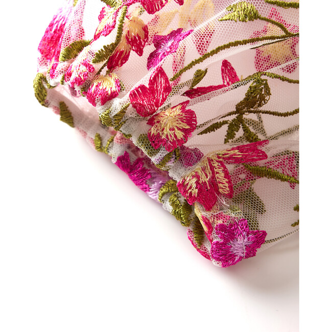 Rosie Embroidered Dress, Floral - Dresses - 6