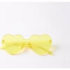 Blossom Heart Sunglasses, Lemon - Sunglasses - 1 - thumbnail