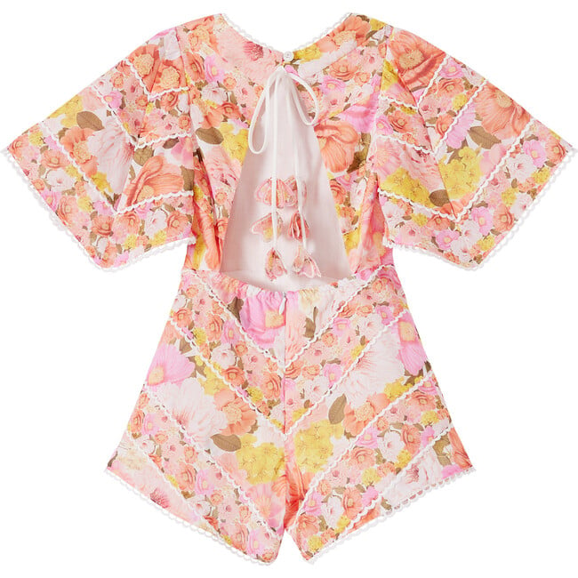 Blossom Romper (Baby), Floral - Rompers - 2