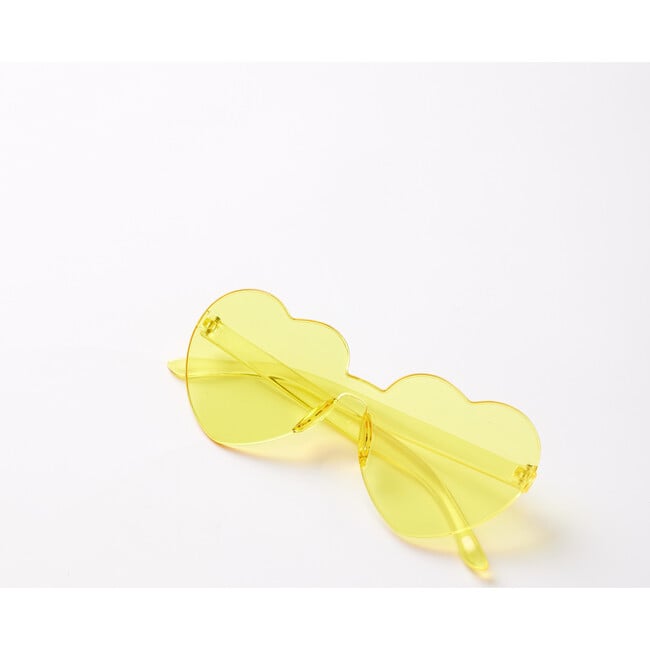 Blossom Heart Sunglasses, Lemon - Sunglasses - 3