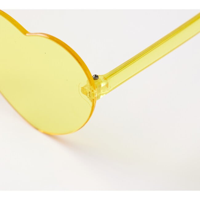 Blossom Heart Sunglasses, Lemon - Sunglasses - 5