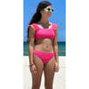 Suma Sleeveless Two-Piece Bikini, Pink - Two Pieces - 2