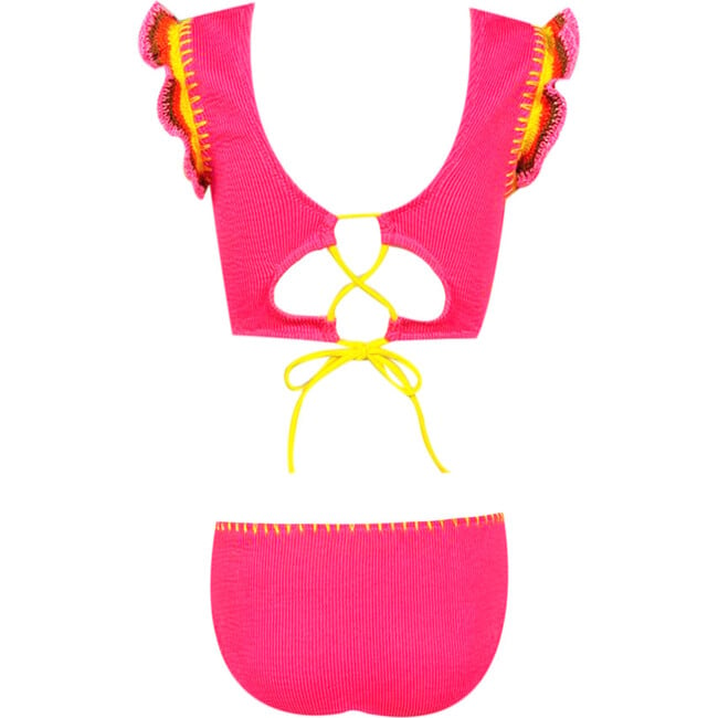 Suma Sleeveless Two-Piece Bikini, Pink - Two Pieces - 4