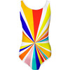 Nana Sleeveless One-Piece Swimsuit, Multicolors - One Pieces - 1 - thumbnail