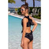 Juliana Sleeveless One-Piece Swimsuit, Black - One Pieces - 5