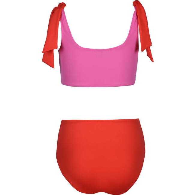 Rio Sleeveless Two-Piece Bikini, Pink - Two Pieces - 4