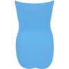 Bluebell Strapless One-Piece Swimsuit, Blue & White - One Pieces - 3