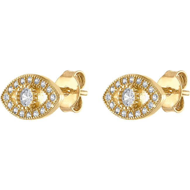 Women's Protection Studs, Gold