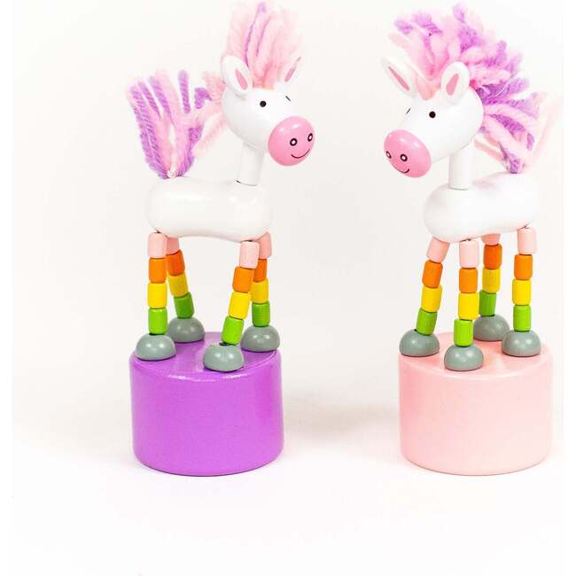 Unicorn Push Puppet, Set of 2 - Games - 1