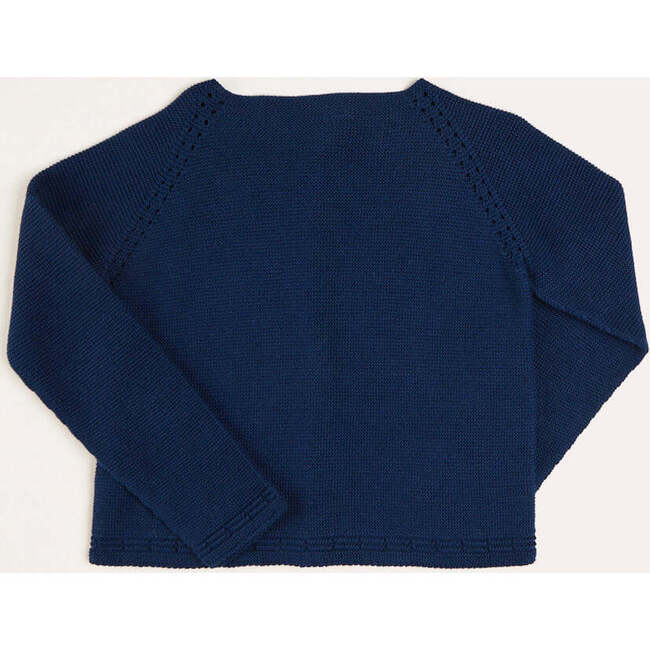 Plain Cardigan, Navy - Cardigans - 4