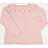 Openwork Detail Light Cardigan, Pink - Cardigans - 4