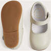 Mary Jane Leather Baby Shoes, Ivory - Mary Janes - 5