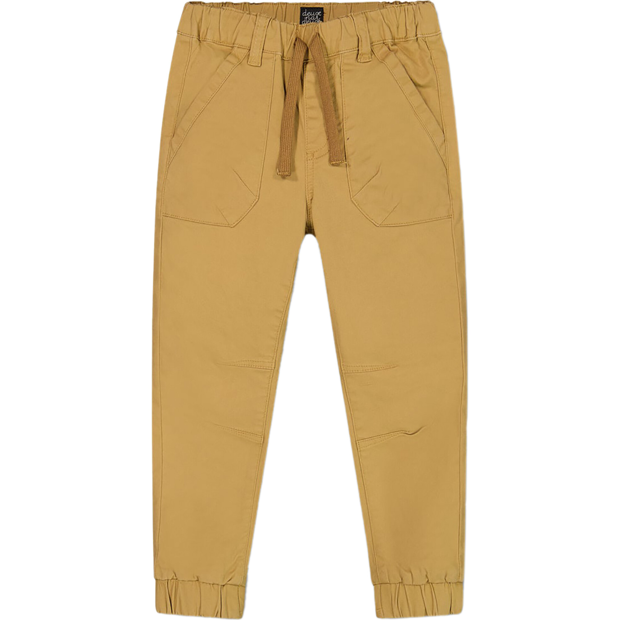 Stretch Twill Jogger Pants Beige Gold Stretch Twill Jogger Pants Beige Gold