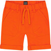 Stretch Twill Short, Tangerine - Shorts - 1 - thumbnail