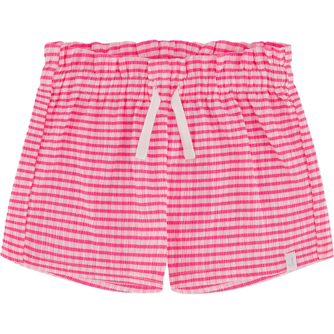 Crinkle Jersey Short, Vichy Pink