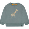 French Terry Sweatshirt, Pine Green - Sweatshirts - 1 - thumbnail