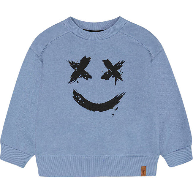 French Terry Sweatshirt, Faded Blue