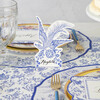 Blue Asiatic Pheasants Place Card, Set of 12 - Tabletop - 2