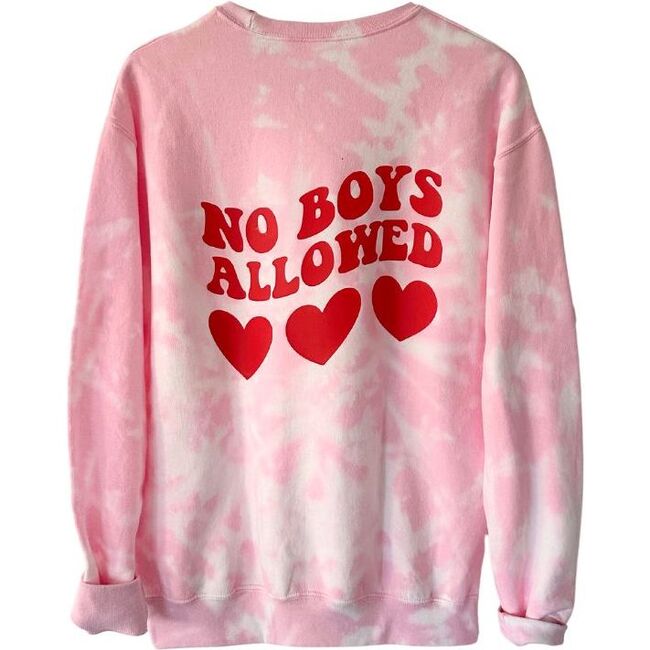 Women's No Boys Allowed Sweatshirt, Pink