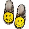 Women's Best Friends Slippers, Brown - Slippers - 1 - thumbnail