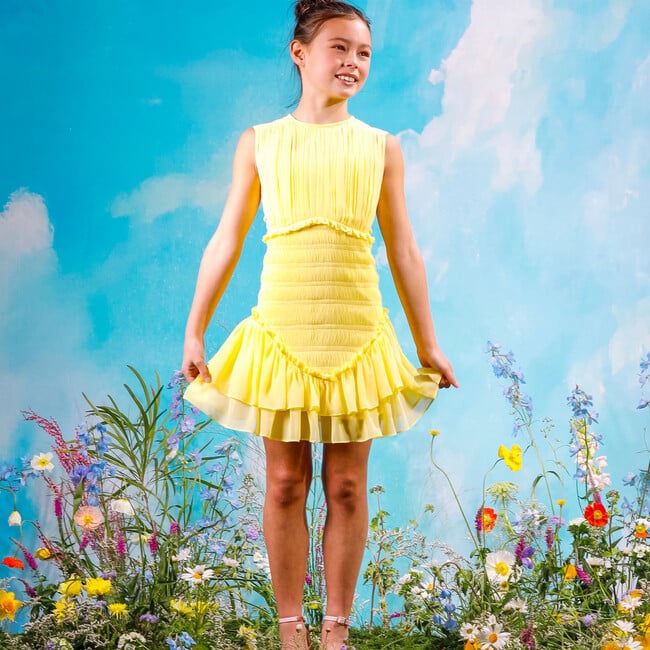 Willow Dress, Lemon - Dresses - 2