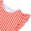 Summer Checks Smocked Dress, Pink - Dresses - 2