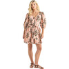 Womens Esperanza Dress - Pink Bouquet Floral - Dresses - 1 - thumbnail