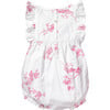 Ruffled Romper, English Rose Floral - Rompers - 2