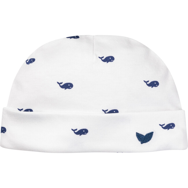 Pima Cotton Baby Hat, Whales