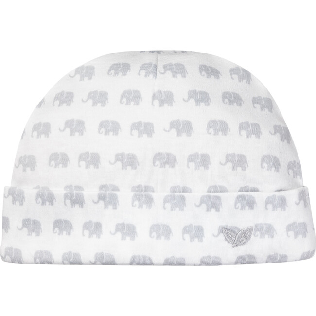 Pima Cotton Baby Hat, Elephants