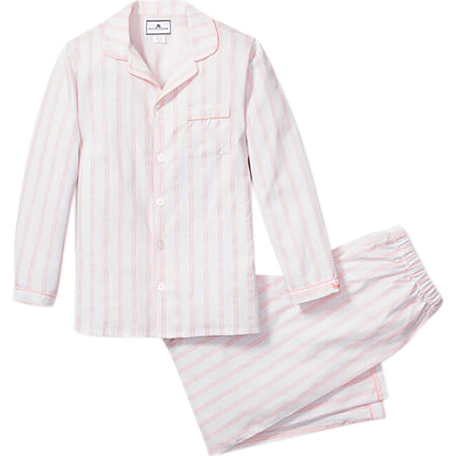 Pajama Set, Pink Stripe